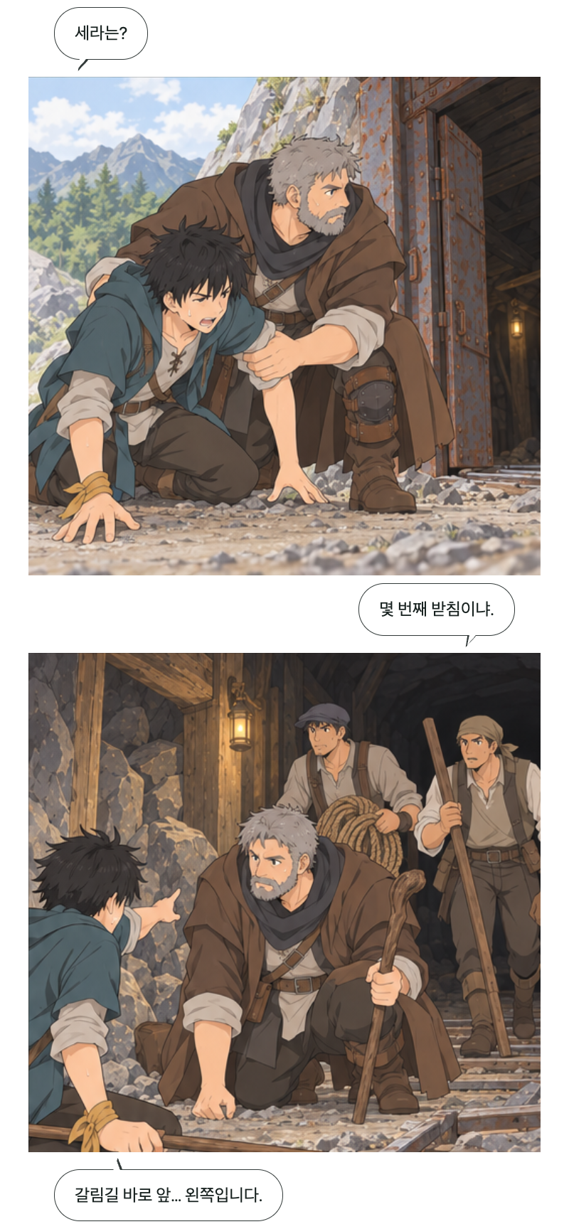 두 번째 문 1화 · 문 안에 남은 사람 11번째 장면