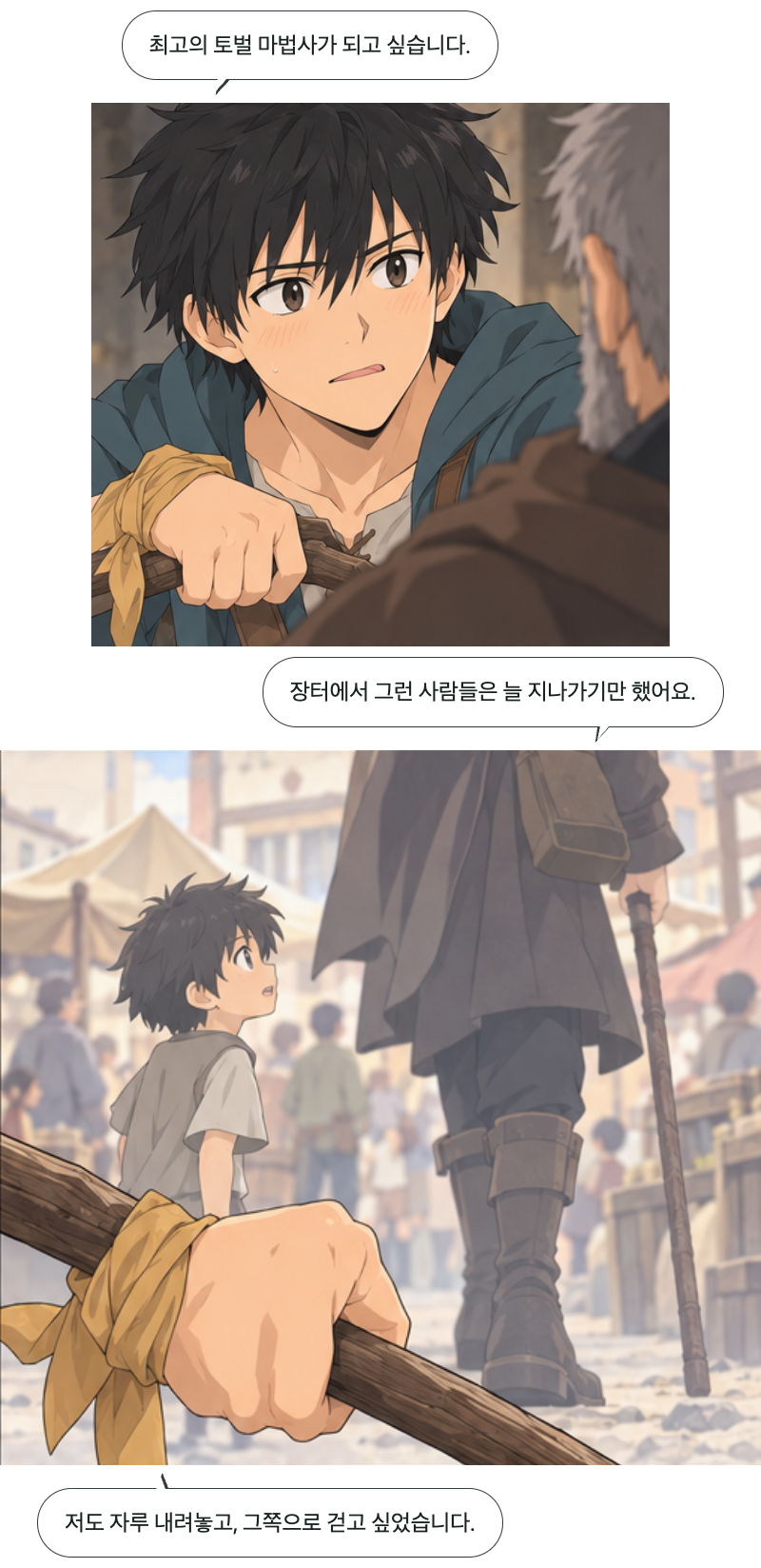 두 번째 문 2화 · 도망친 자리 10번째 장면