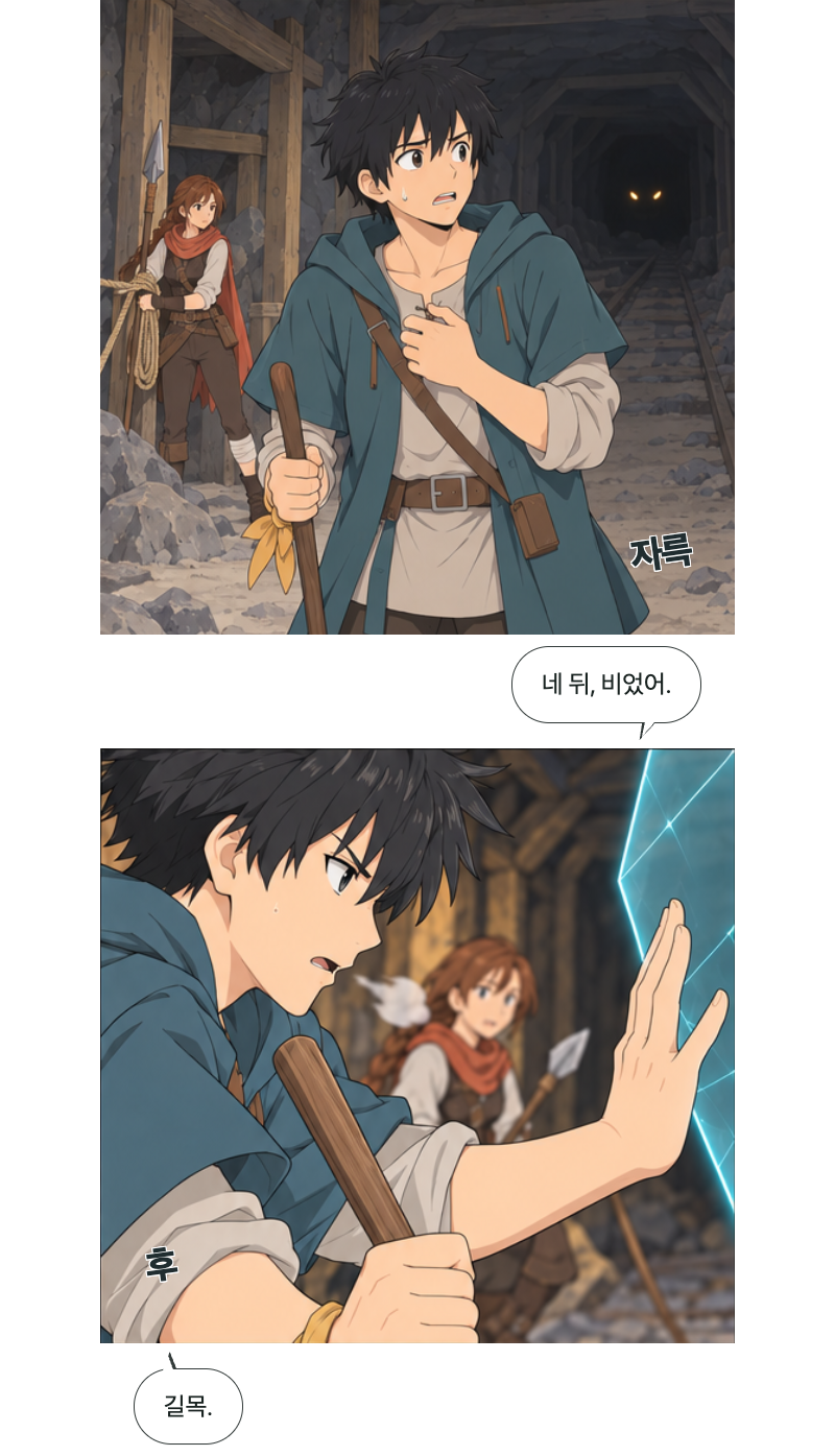두 번째 문 4화 · 같은 문 7번째 장면