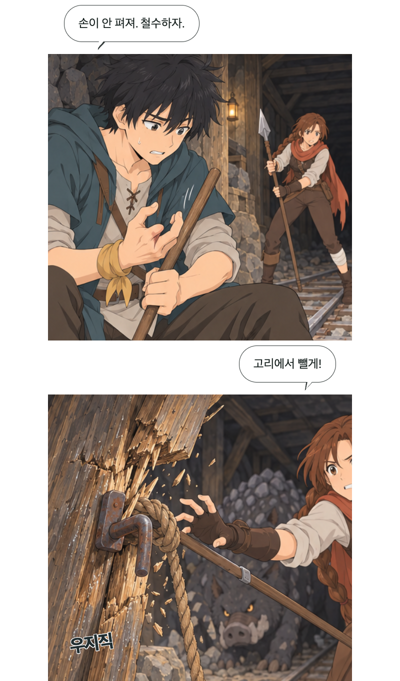 두 번째 문 4화 · 같은 문 11번째 장면