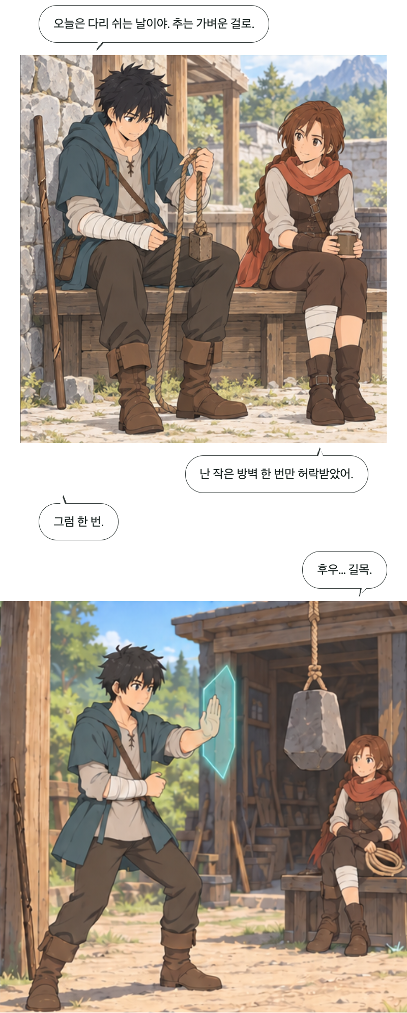 두 번째 문 5화 · 두 번째 길목 15번째 장면