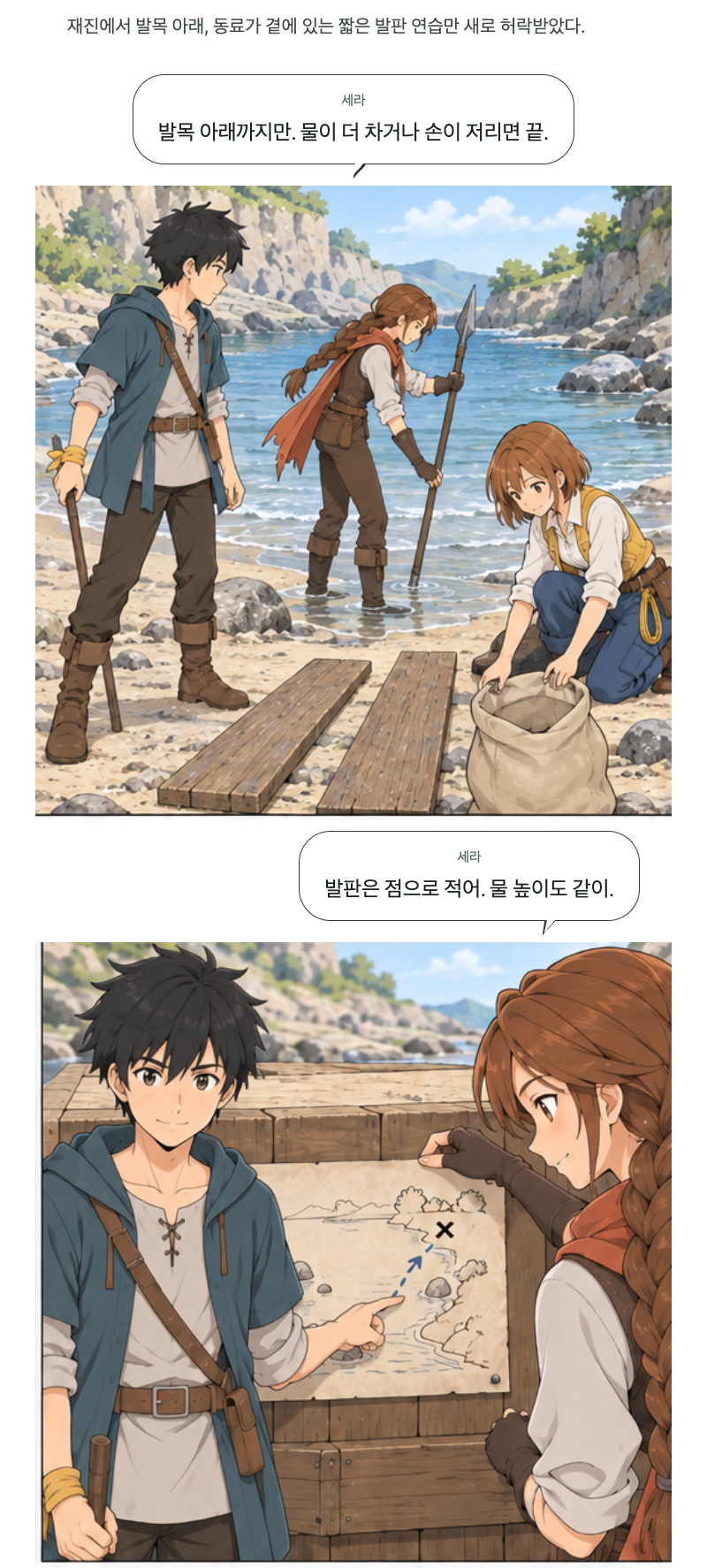 두 번째 문 13화 · 발보다 먼저 1번째 장면