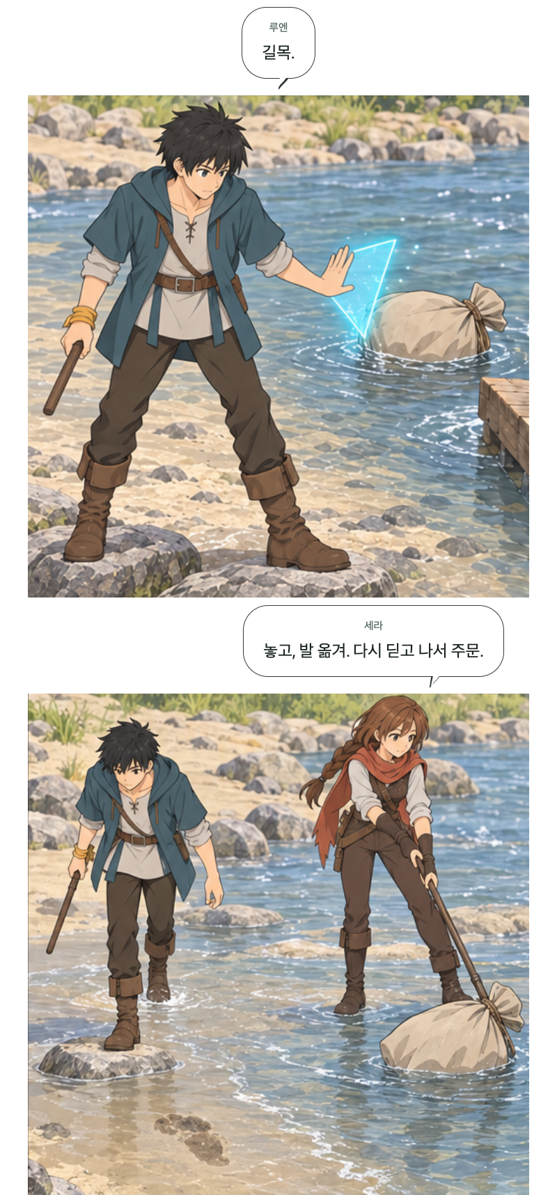두 번째 문 13화 · 발보다 먼저 5번째 장면