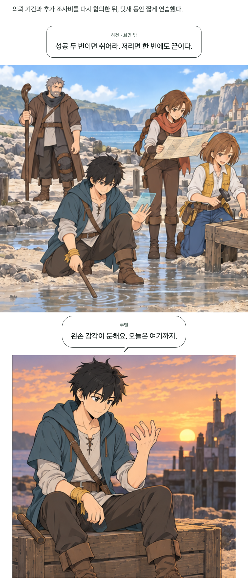 두 번째 문 13화 · 발보다 먼저 10번째 장면