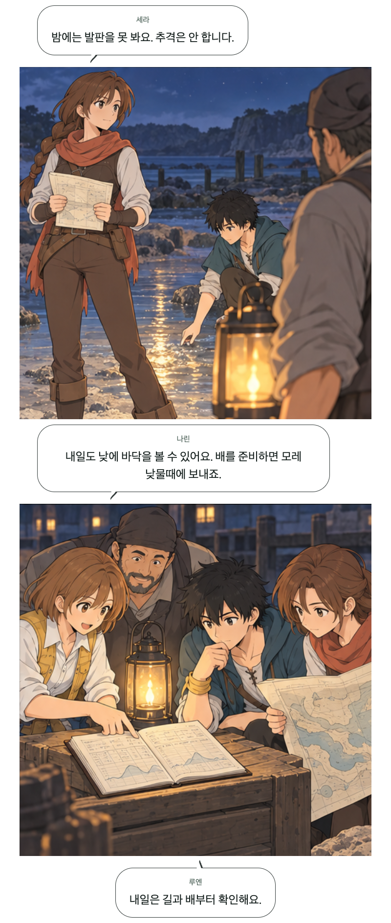 두 번째 문 13화 · 발보다 먼저 12번째 장면
