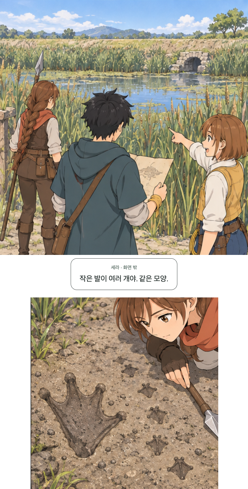 두 번째 문 14화 · 빈 배에 태우는 것 6번째 장면