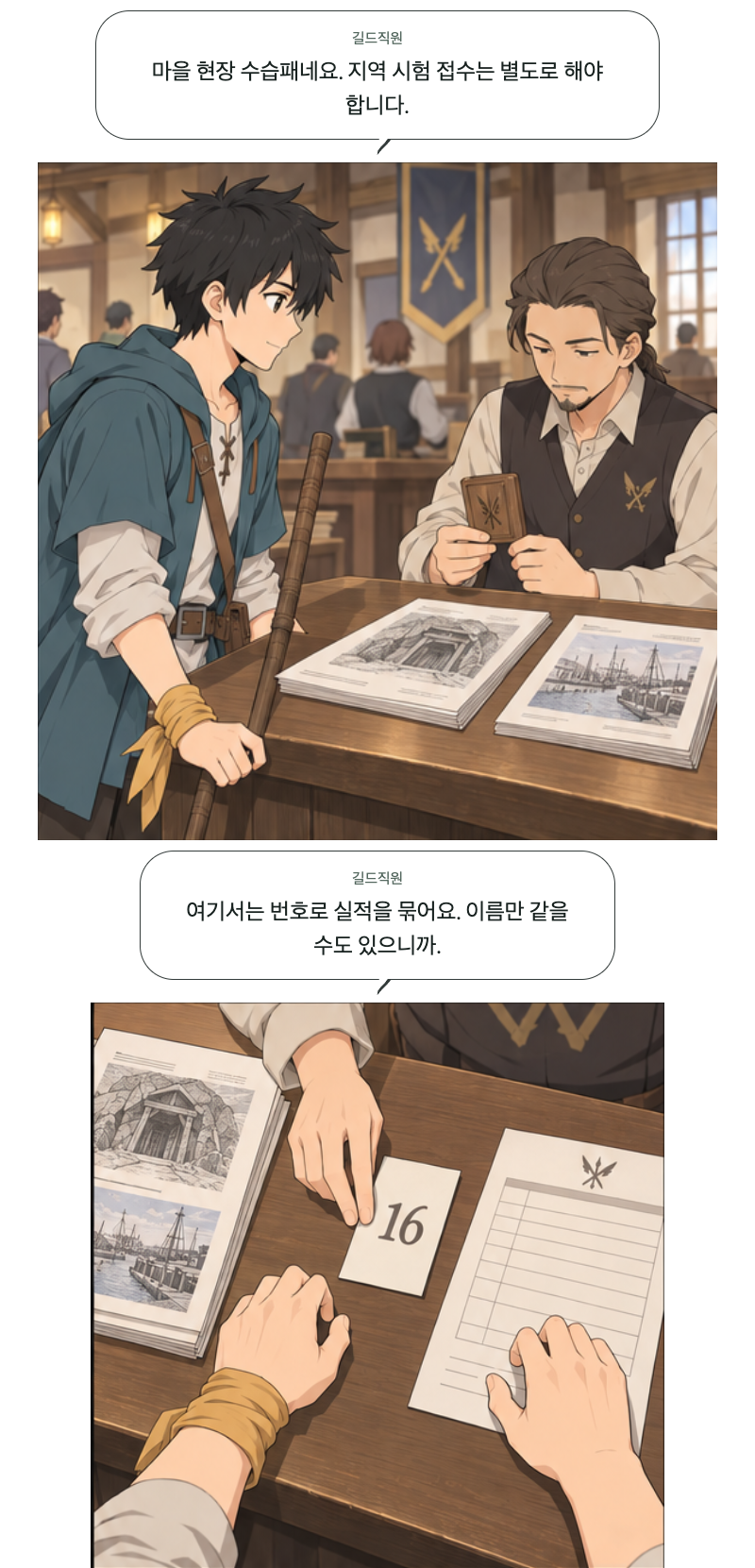 두 번째 문 16화 · 이름 대신 번호 2번째 장면