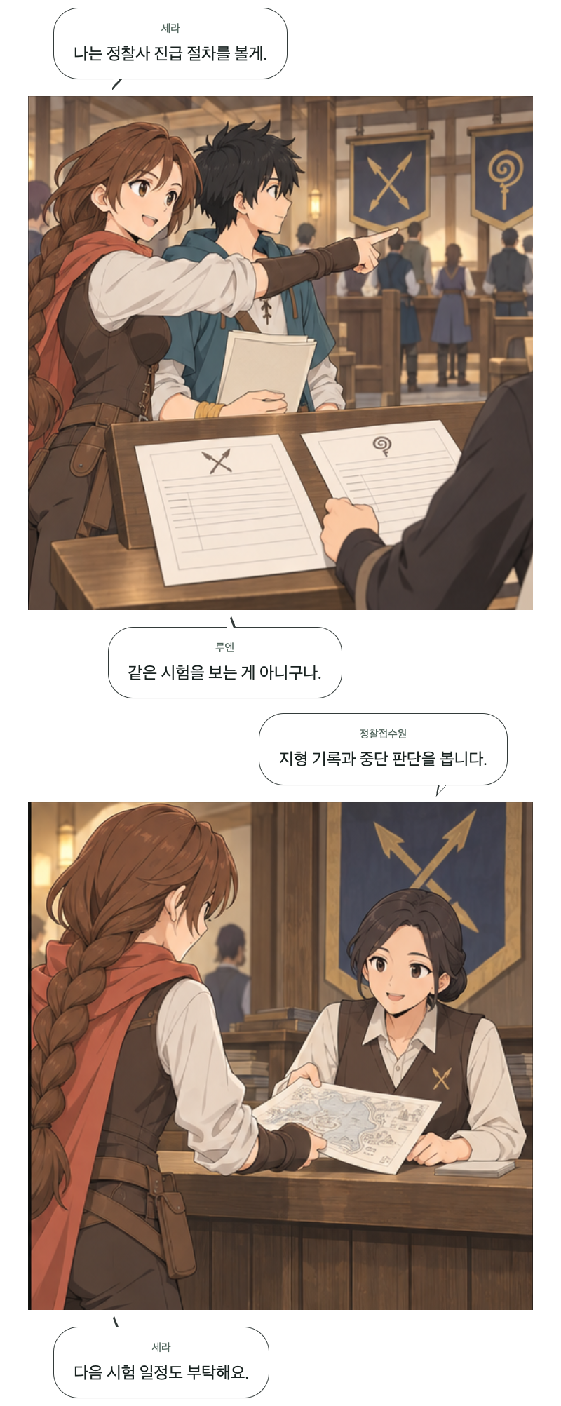 두 번째 문 16화 · 이름 대신 번호 3번째 장면