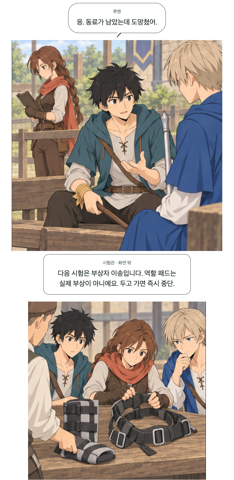 두 번째 문 17화 · 빨리 끝내는 사람 12번째 장면