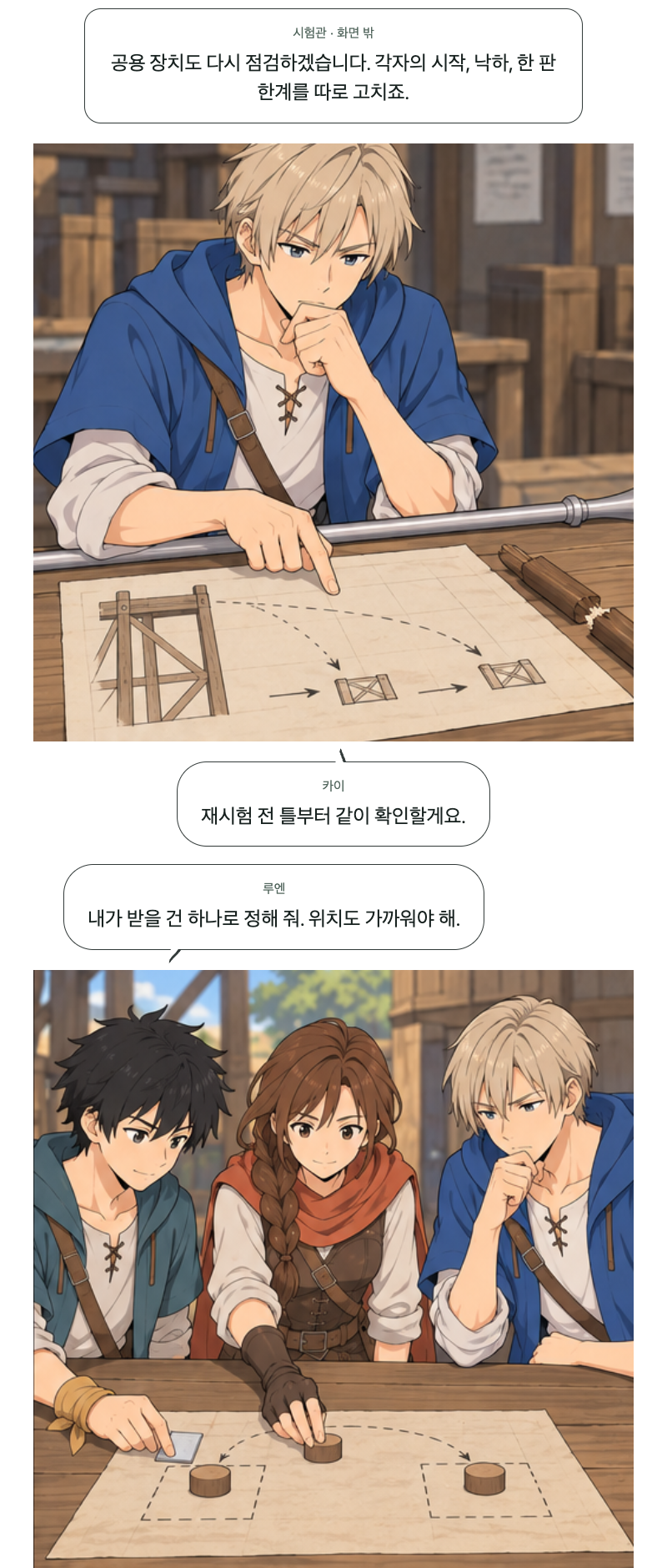 두 번째 문 19화 · 떨어지는 건 둘 10번째 장면