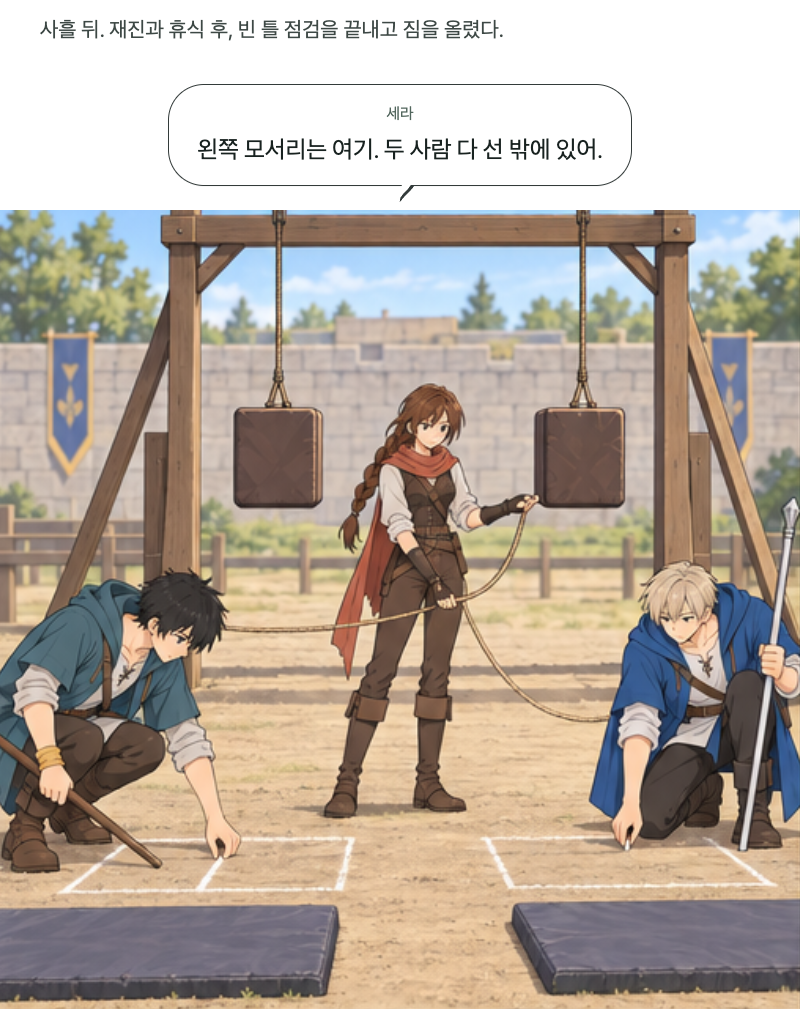두 번째 문 20화 · 같은 점수 다른 자리 표지