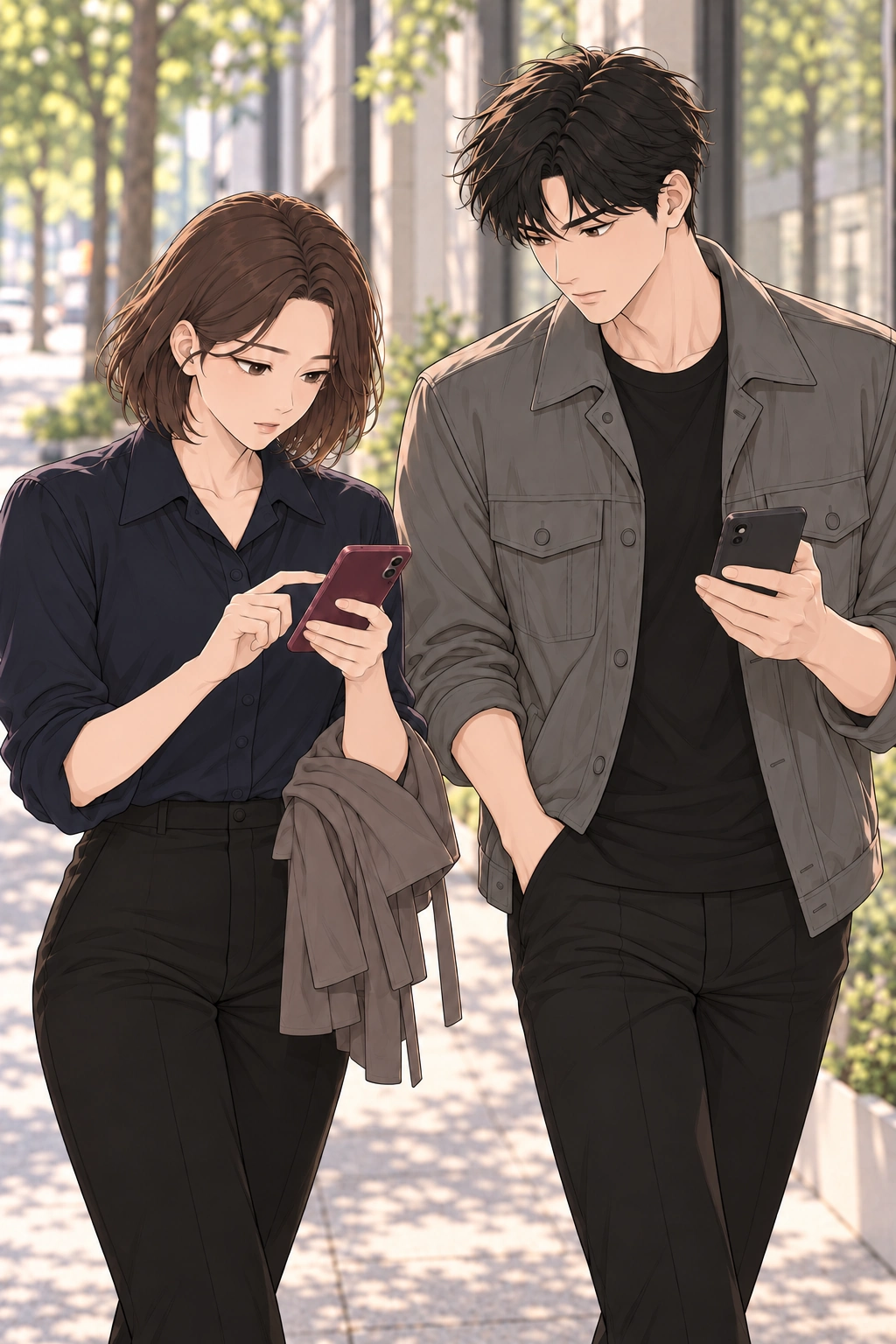 갤러리로 돌아가는 길