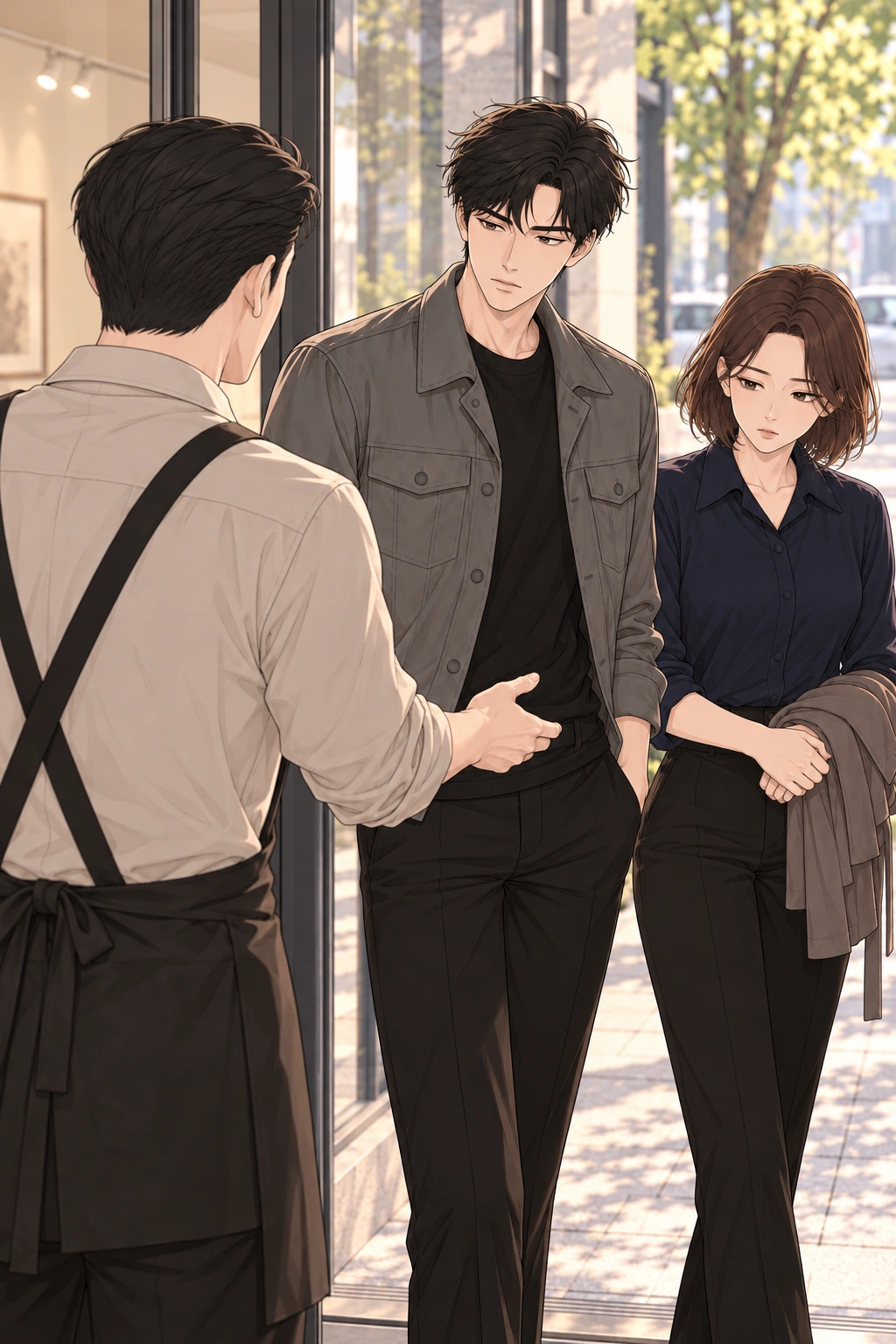 누리 갤러리 입구 · 오후
