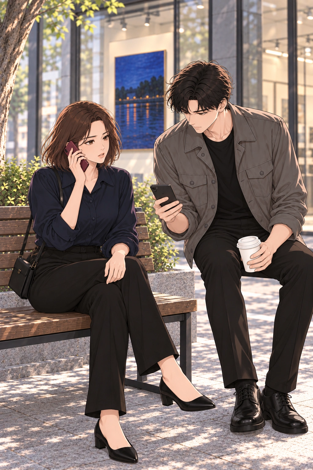 갤러리 문밖