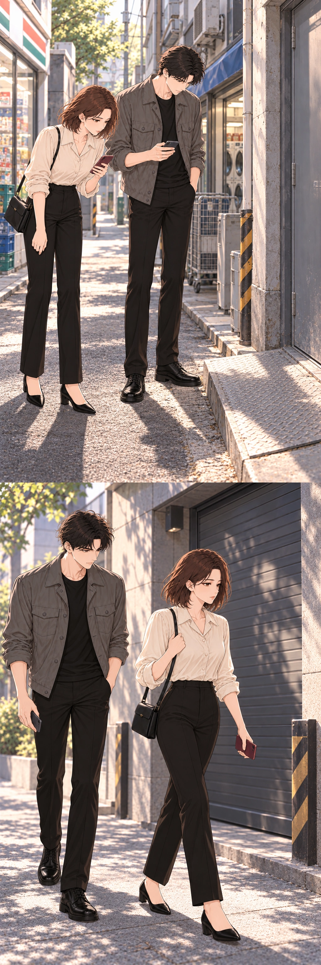 파란 창의 행방 · 파란 창의 행방 6화 · 남은 자리 · 11컷